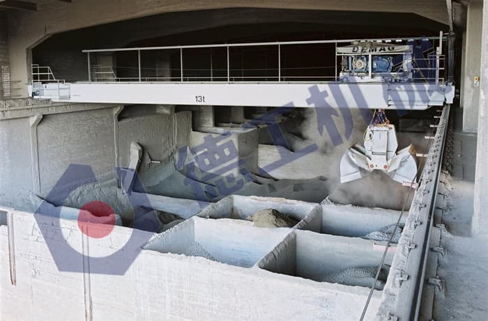 双梁抓斗桥式起重机工作原理